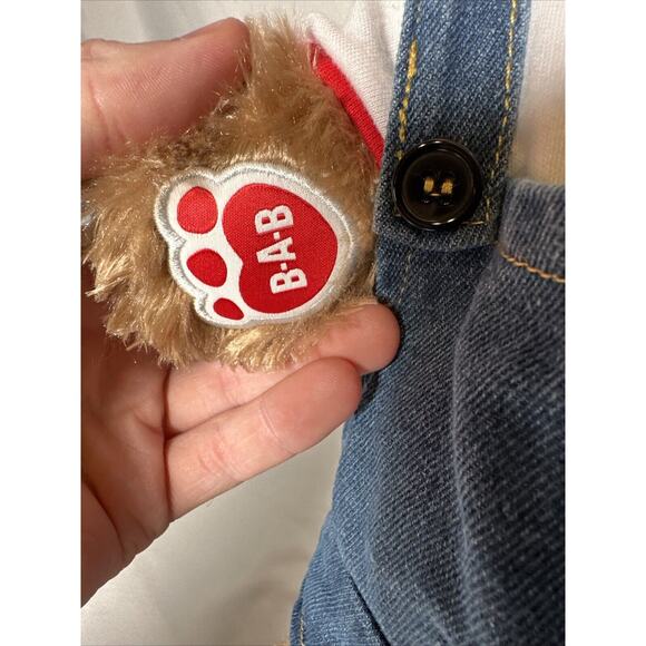 Build-A-Bear 16” Bear With Sound And Minions Shirt And Overalls BAB - Picture 3 of 14